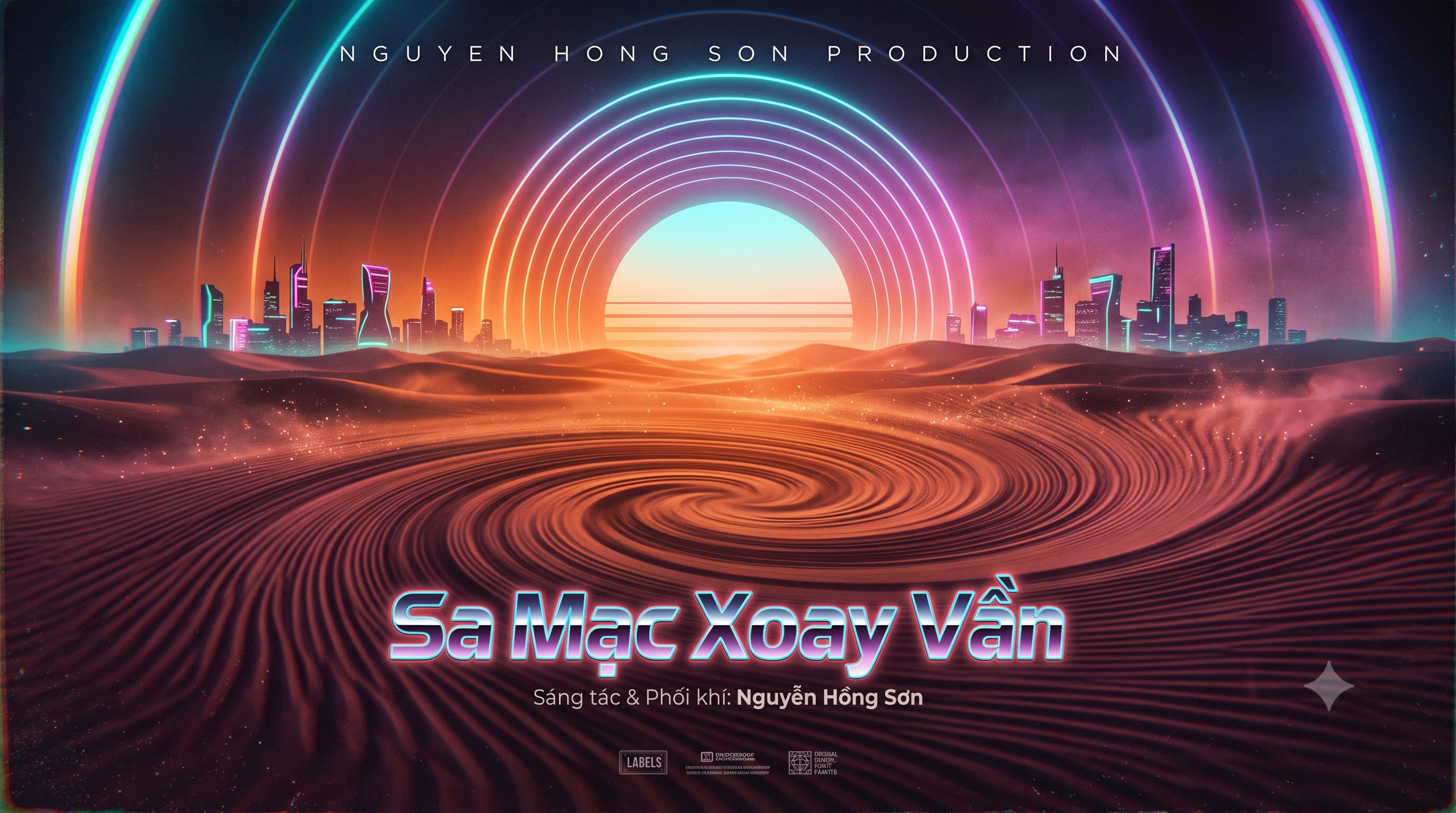 Artwork bài hát Sa Mạc Xoay Vần không gian ảo ảnh